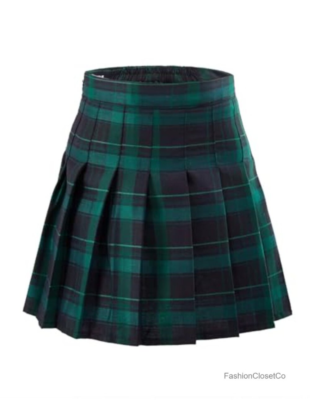 Pleated Skort High Waisted A-Line Mini Skirt Casual Tennis
